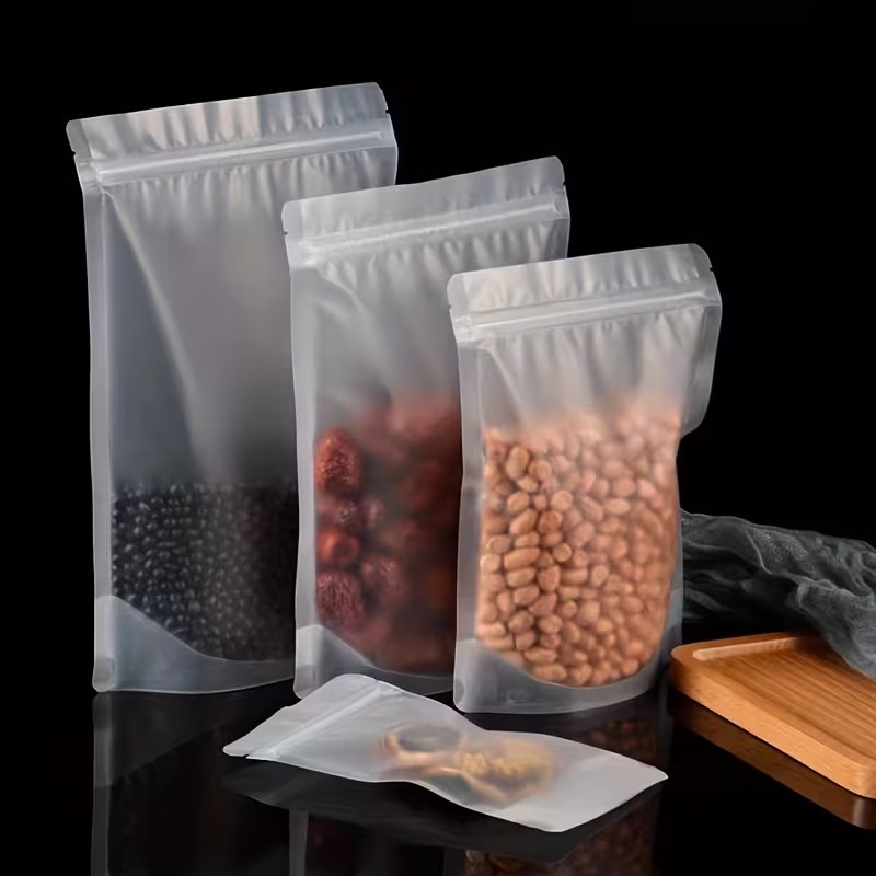 Saco Ziplock Transparente Fosc - Food Storage Bags Zip Lock Pouch avaliação e preço