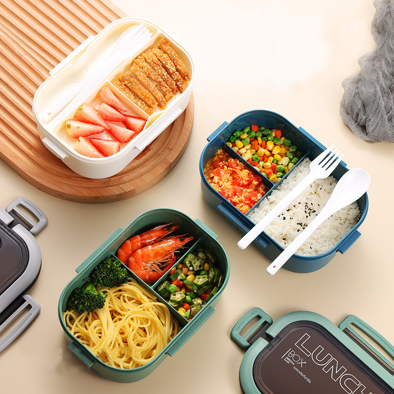 Única lancheira de camada dupl - Food Storage Vault avaliação e preço