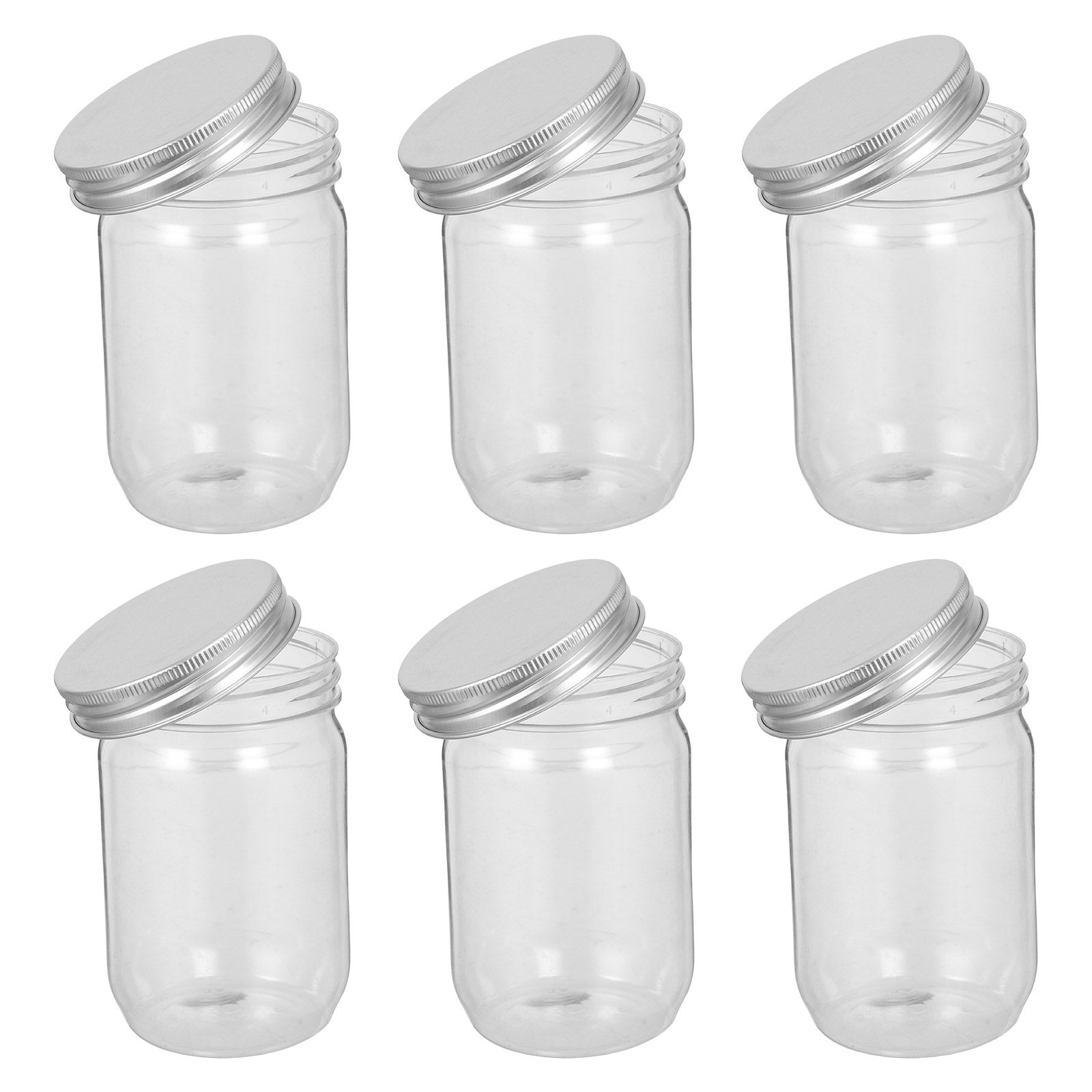 Conjunto de 6 Frascos de Plást - Food Storage Jars Plastic avaliação e preço