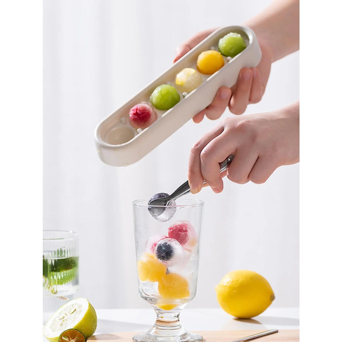 Forma Redonda para Gelo, Molde - Food Storage Frozen avaliação e preço