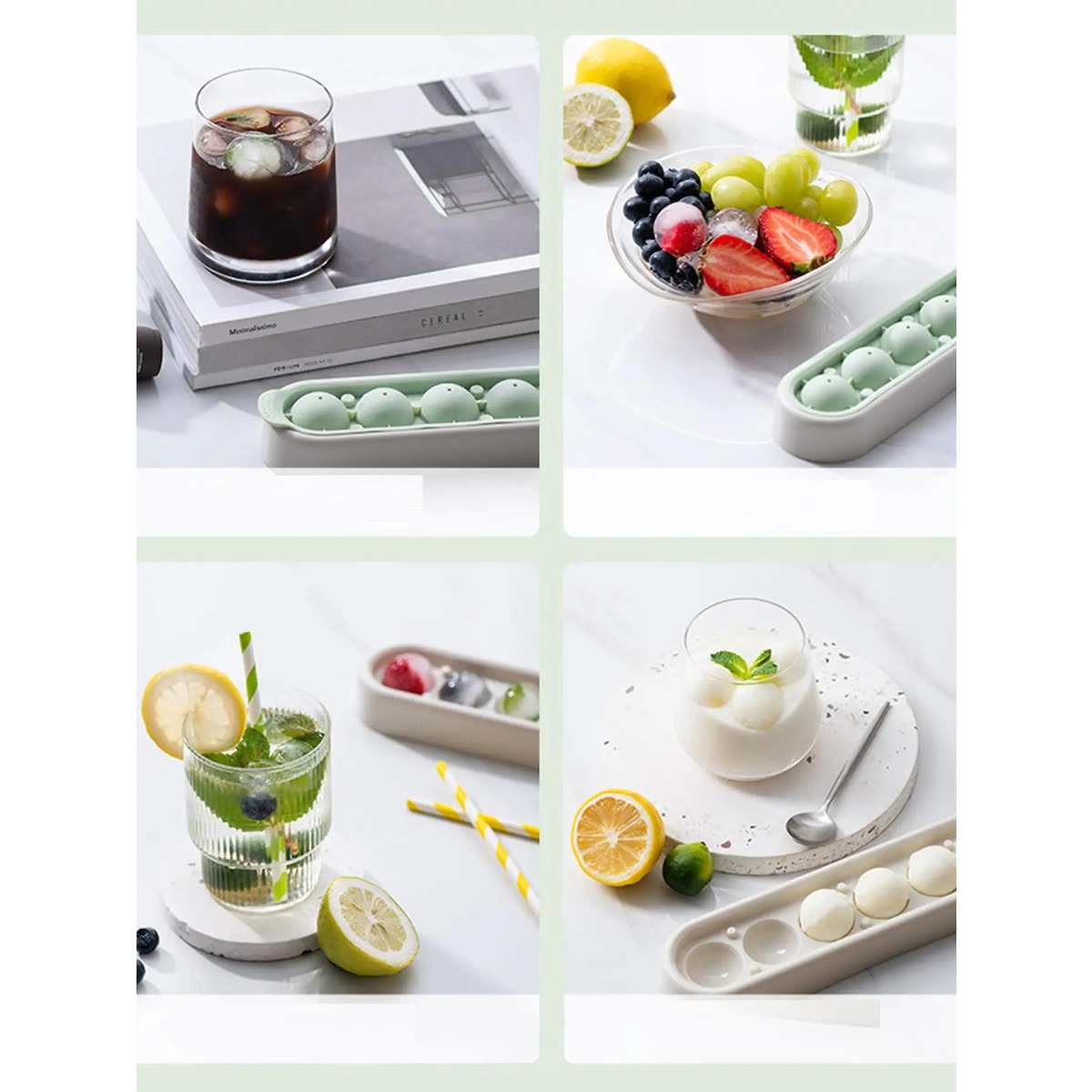 Forma Redonda para Gelo, Molde - Food Storage Frozen avaliação e preço