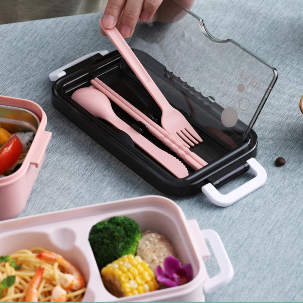 1 unidade de lancheira de dupl - Food Storage Vault avaliação e preço