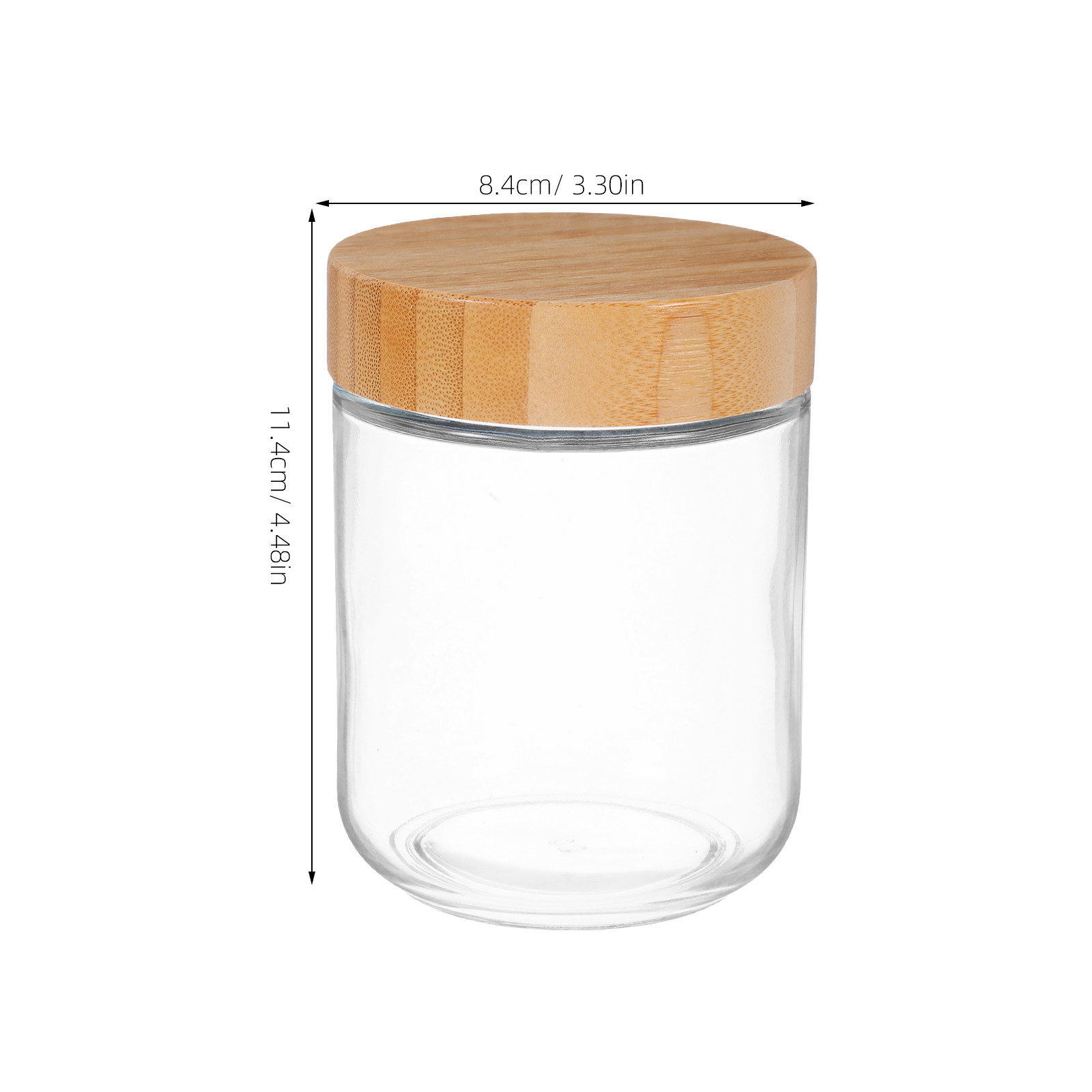 4 Potes de Vidro para Armazena - Food Storage Jars Plastic avaliação e preço