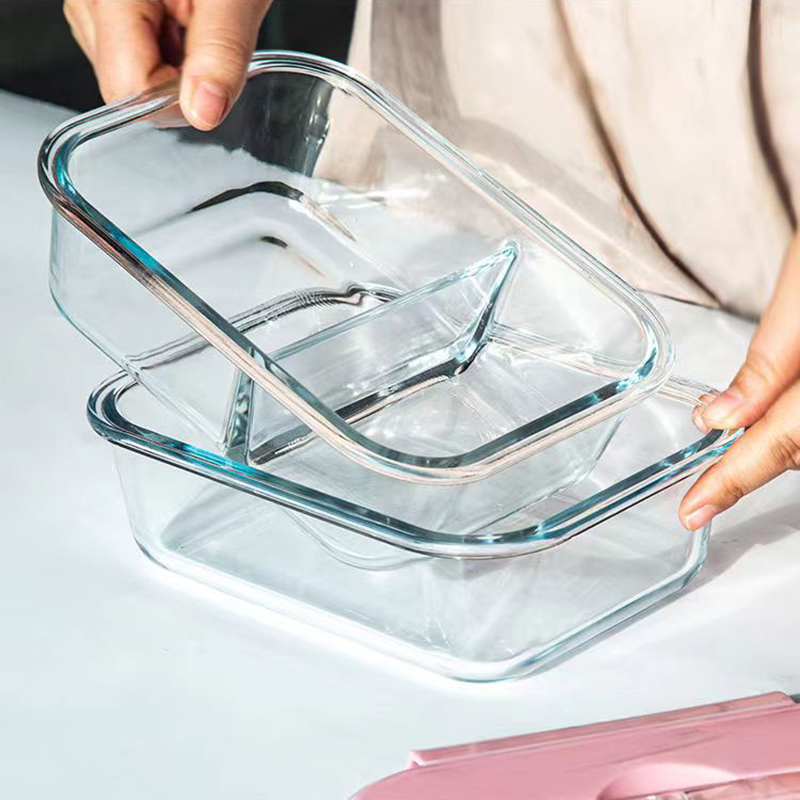 Novo estilo lancheira de vidro - Food Storage Vault avaliação e preço