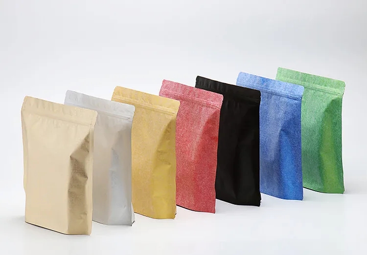 100 Sacos de Papel de Algodão  - Food Storage Bags Zip Lock Pouch avaliação e preço