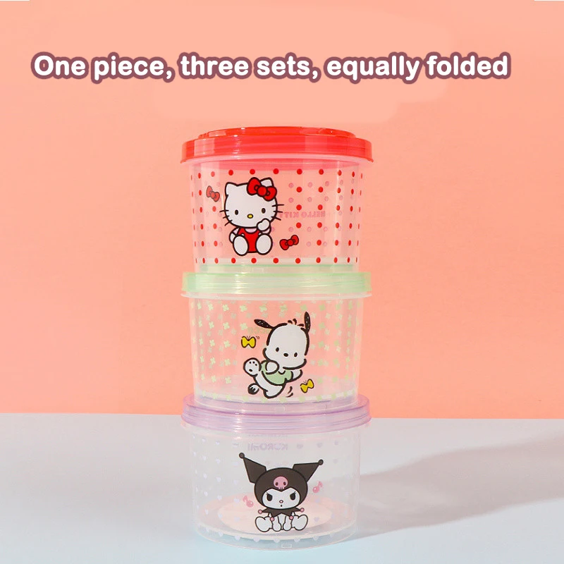 Conjunto de Caixa Bento Kitty  - Food Storage On Table avaliação e preço